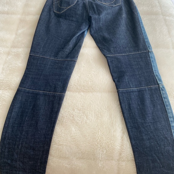 KAREN MILLEN TWO TONE JEANS - Picture 3 of 4